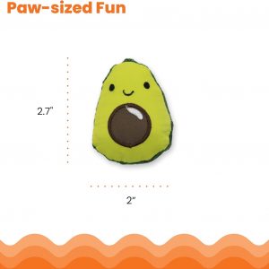 Catstages Lil’ Avocato Dental Health Catnip Cat Chew Toy